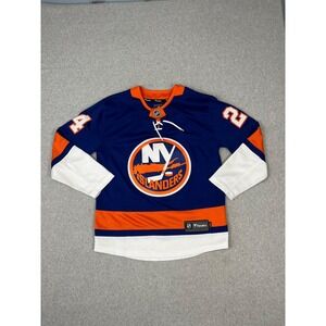 New York Islanders Hockey Jersey Mens XS Blue Fanatics Scott Mayfield #24